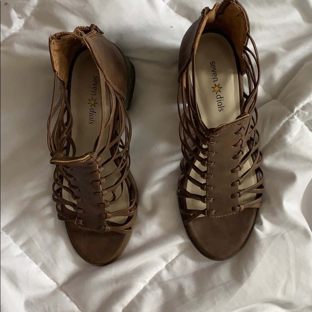 Brown heels